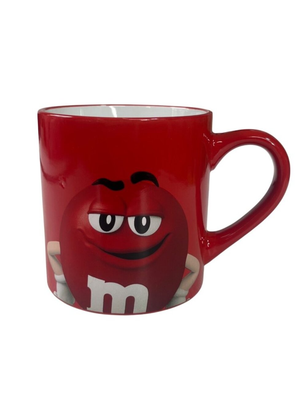 M&Ms Coffee Mug 2021 Red Looks Good On Me Red Character